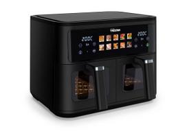 karsto oro gruzdintuve - Tristar Double Basket Air Fryer FR-9075 2500 W 9 L Juodas (Black) - 6 nuotrauka