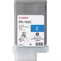 spausdintuvas canon rasalinis - Canon PFI-102C (0896B001) Rašalinė kasetė, Žydra (SPEC) | 0896B001/SPEC - 2 nuotrauka