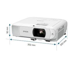 epson 1080p - Epson EH-TW840 3LCD 4000lm Balta (White) - 2 nuotrauka