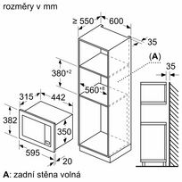 mikrobangu krosneles 800w 23l - Siemens BE623LMB3 - 2 nuotrauka