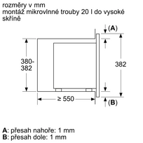 mikrobangu krosneles 800w 23l - Siemens BE623LMB3 - 3 nuotrauka