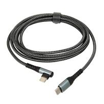 greito ikrovimo laidas - iBox IKUTC100 USB-C 2m 5A Greitas Įkrovimas Juodas (Black) - 5 nuotrauka