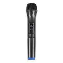 microphone - Puluz PU628B UHF belaidis dinaminis mikrofonas 3.5 mm Juodas (Black) - 2 nuotrauka