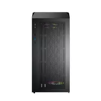 kompiuteris mini korpusas itx - „Montech X5M“ kompiuterio korpusas, vidutinio dydžio bokštas, „Micro-ATX“, ARGB, grūdintas stiklas - Juodas - 3 nuotrauka