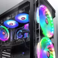 processoriu ausintuvas - Raijintek EOS 12 RBW ADD 120 mm Black/White 2 vnt. - 5 nuotrauka