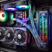 processoriu ausintuvas - Raijintek EOS 12 RBW ADD 120 mm Black/White 2 vnt. - 6 nuotrauka