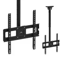 vesa 400x400 - Maclean MC-943 Televizoriaus lubų laikiklis 32"-50", Juodas (Black) - 4 nuotrauka