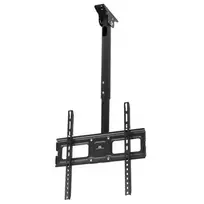 vesa 400x400 - Maclean MC-943 Televizoriaus lubų laikiklis 32"-50", Juodas (Black) - 7 nuotrauka