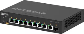 l3 switch - Netgear GSM4210PD-100EUS Juoda - 3 nuotrauka