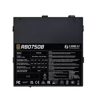 lian li power - Lian Li RB PSU 750W Juodas (Black) - 5 nuotrauka