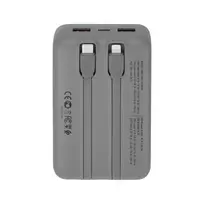 20000mah 30w - Rivacase VA2612 20000mAh 30W, pilkas (gray) - 3 nuotrauka