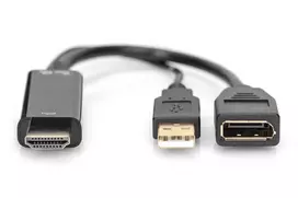 displayport hdmi adapteri - ASSMANN AK-330101-002-S - 2 nuotrauka