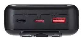 powerbank 20000 mah - Rivacase VA2221 20000 mAh Juoda (Black) - 6 nuotrauka