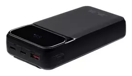 powerbank 20000 mah - Rivacase VA2221 20000 mAh Juoda (Black) - 7 nuotrauka