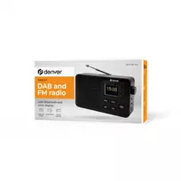 zadintuvas - Denver DAB-57 Nešiojamas radijas Juodas (Black) - 2 nuotrauka