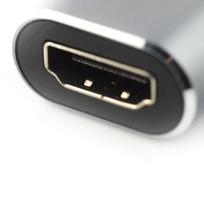 usb type c hdmi - adapteris (šakotuvas) iš c tipo usb į hdmi/usb3.0/usb2.0/c prievadą - 2 nuotrauka