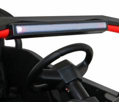 dvivietis elektromobilis - Buggy A032 dvivietis elektrinis elektromobilis vaikams, raudonas (Red) - 4 nuotrauka