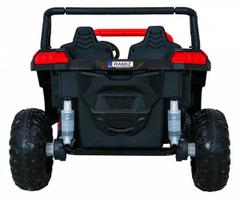dvivietis elektromobilis - Buggy A032 dvivietis elektrinis elektromobilis vaikams, raudonas (Red) - 18 nuotrauka