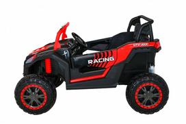 dvivietis elektromobilis - Buggy A032 dvivietis elektrinis elektromobilis vaikams, raudonas (Red) - 20 nuotrauka