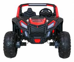 dvivietis elektromobilis - Buggy A032 dvivietis elektrinis elektromobilis vaikams, raudonas (Red) - 21 nuotrauka