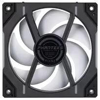 juodi rgb ventiliatoriai - Phanteks D30 PWM Reverse Airflow D-RGB 120mm Black - 3 nuotrauka