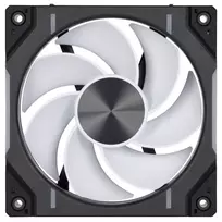 juodi rgb ventiliatoriai - Phanteks D30 PWM Reverse Airflow D-RGB 120mm Black - 4 nuotrauka