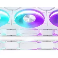 white 140mm fan - Phanteks D30-140 D-RGB PWM Case Fan 140mm White - 2 nuotrauka