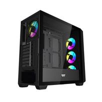 darkflash ds900 computer case - Darkflash DS900WD kompiuterio korpusas (juodas) - 5 nuotrauka