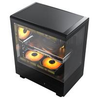 argb ventiliatoriai - Darkflash DB330M + 3 aRGB fans (juodas) - 6 nuotrauka