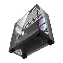 argb ventiliatoriai - DarkFlash DS900 + 7 ARGB fans Black (Juodas) - 3 nuotrauka