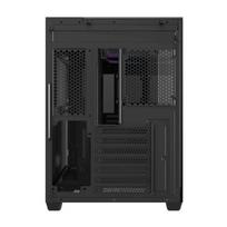 darkflash korpusas - Darkflash TH285 kompiuterio dėklas, juodas (Black) + 4 ventiliatoriai - 4 nuotrauka