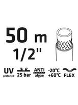 laistymo zarna 50m 1 2 - Verto Professional 50 m, 1/2" garden hose - 2 nuotrauka