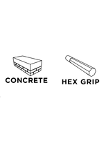hex kalt - Graphite HEX plokščias kaltas 115 x 400 mm - 2 nuotrauka