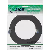 vario laidas - InLine Komutacinis kabelis - S / FTP (PiMf) - Cat.6A - 500MHz - Halogen Free - Copper - Juodas - 15m (76815S) - 2 nuotrauka