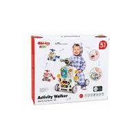sokliukai - Lean Toys 5-in-1 interaktyvus edukacinis stumdukas Pilkas (Gray) - 2 nuotrauka