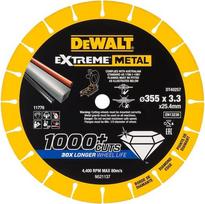 metalo pjovimo diskai - DEWALT TARCZA METAL 355x3,3x25,4mm DIAMENTOWA - 2 nuotrauka