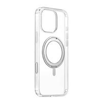magnetic baseus - Baseus "SkyRing 360 Magnetic Case with Stand iPhone 16 Pro" Transparent - 2 nuotrauka