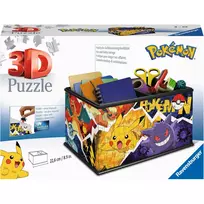 3d delione - Ravensburger 3D dėlionė-daiktadėžė Pokemon 11546, 216 vnt. - 3 nuotrauka