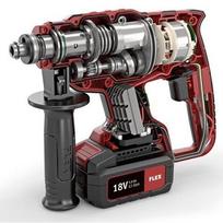 senukai perforatorius - Akumuliatorinis perforatorius FLEX CHE 18,0-EC/5,0 Set - 4 nuotrauka