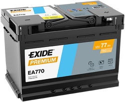 exide - EXIDE Premium EA770 77Ah 760A (EN) akumuliatorius - 2 nuotrauka