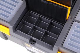 plastikines dezes senukai - Vorel Įrankių dėžė plastikinė | 26" (78815) - 7 nuotrauka