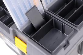 plastikines dezes senukai - Vorel Įrankių dėžė plastikinė | 26" (78815) - 8 nuotrauka