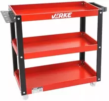 Silver Tools Įrankių vežimėlis VERKE, 3 stalčiai