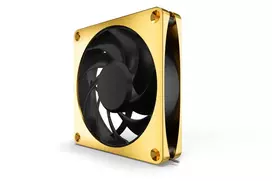 korpuso ausintuvas - Alphacool Apex Stealth Metall Power 120mm Gold - 3 nuotrauka