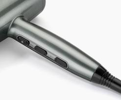 babyliss plauku dziovintuvas - BaByliss Xanadu D581E Juoda/Sidabras (Black/Silver) - 2 nuotrauka