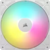 argb ventiliatoriai - Corsair RS140 ARGB 140 mm Baltas (White) - 3 nuotrauka
