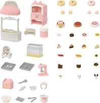 leliu namas - Sylvanian Families Village Cake Shop Starter Set 5807 - 4 nuotrauka