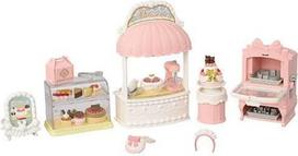 leliu namas - Sylvanian Families Village Cake Shop Starter Set 5807 - 5 nuotrauka