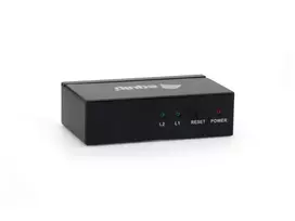 hdmi splitter - Equip 332712 HDMI skirstytuvas 2 prievadų Juodas (Black) - 2 nuotrauka