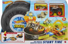 dzipas - Triukų rinkinys „Padanga džipams“ Hot Wheels - 2 nuotrauka